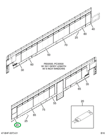 2210962C1 Panel, Inner Side Oval Window