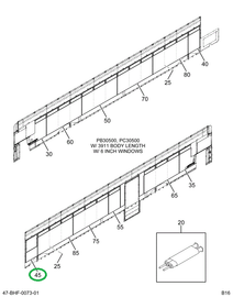 2210964C1 Panel, Inner Side Oval Window