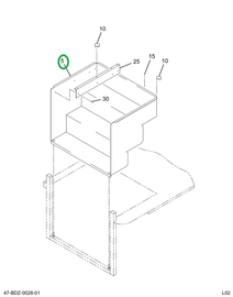 2210979C2 Step Assembly, Outward Opening