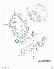2210A7515 RCKWL QS,CAMSHAFT BRAKE