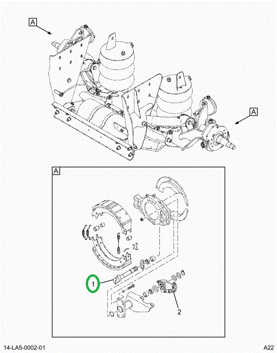 2210H7418 RCKWL QS,CAMSHAFT/LH
