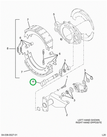 2210S7715 CAMSHAFT BRAKE