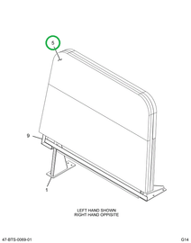 2211008C2 FOAM, BUS BODY , CRASH BARRIER