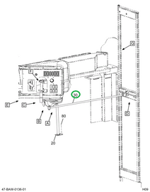 2211414C1 Rod Assembly, Manual Door Cont