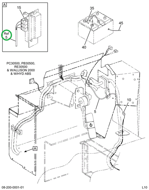 2211552C91 Harness, Electrical Wheelchair