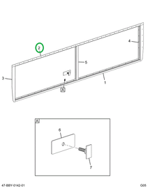 2211651C2 Trim, Luggage Box Upper