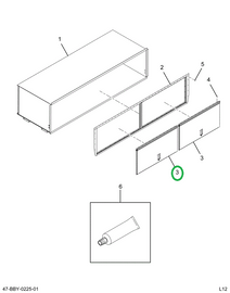 2211668C5 DOOR, LUG BOX , ASSY 114X18