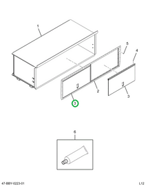 2211680C3 DOOR  LUG BOX  ASSY 66X22