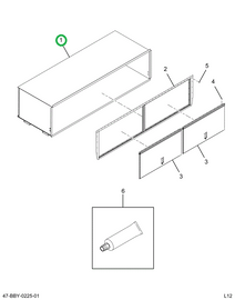 2211719C8 Box Assembly Luggage Without D