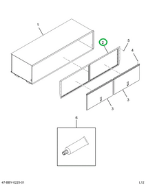 2212141C4 Frame, Lug Box, Bus Body, Asse