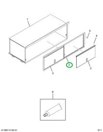 2212143C2 FRAME  LUG BOX  ASSY  WITHOUT