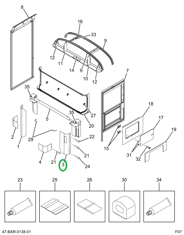 2212228C2 Panel, Cowl Leg Outer Left