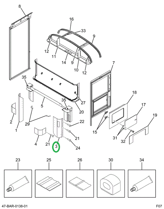 2212228C2 Panel, Cowl Leg Outer Left