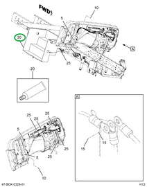 2212242C1 Panel, Skirt Trim Light