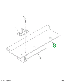 2212325C1 EXTRUSION  ALUMINUM  KICK OUT