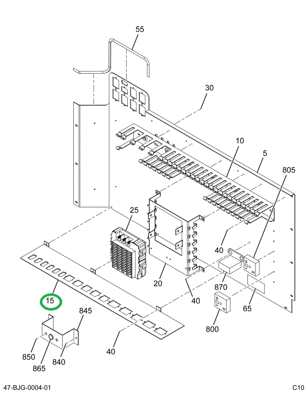 2212365C93 PLATE   LEFT HAND BODY JUNCTIO