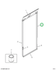 2212474C2 Post, Entrance Door Cowl, Bus