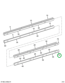 2212519C1 END  COVER  LIGHT BAR LH REAR