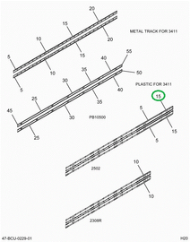 2212546C3 Support, Light Bar