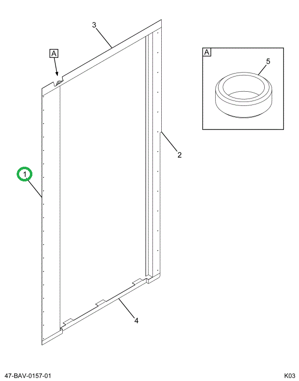 2212560C2 Door, Entrance, Bus, Casing Af