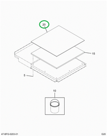 2212610C2 Mat, Floor Sound Damping Black