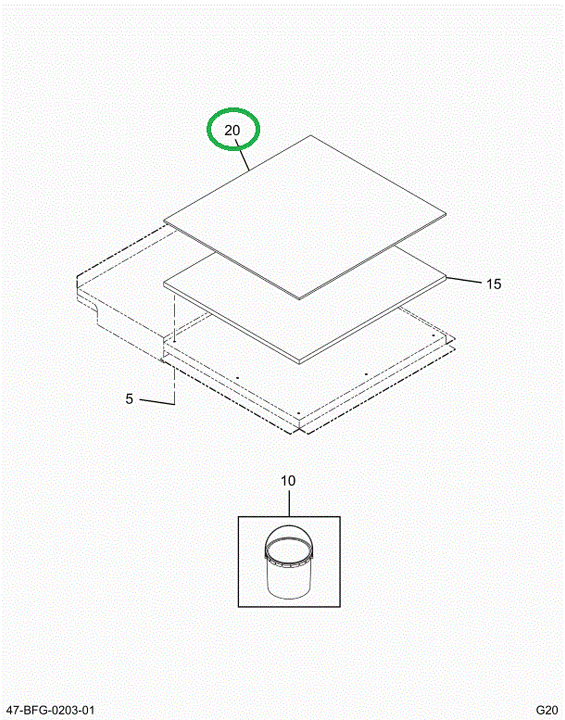 2212610C2 Mat, Floor Sound Damping Black