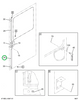 2212615C1 Bar, Lower Lift Door Lock