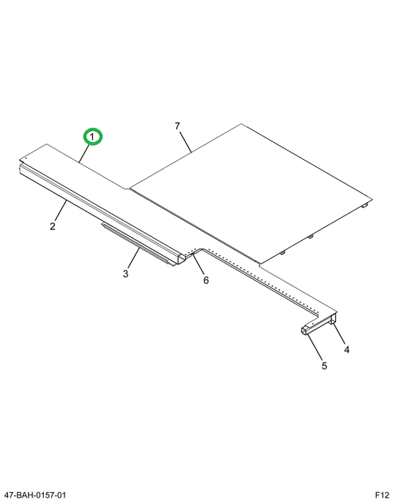 2213980C3 Panel Floor- Section Fr