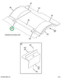 2214664C2 Bar, Z Floor Front W/shock Abs