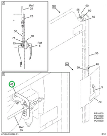 2214675C2 SUPPORT  UPPER CABLE END ELECT