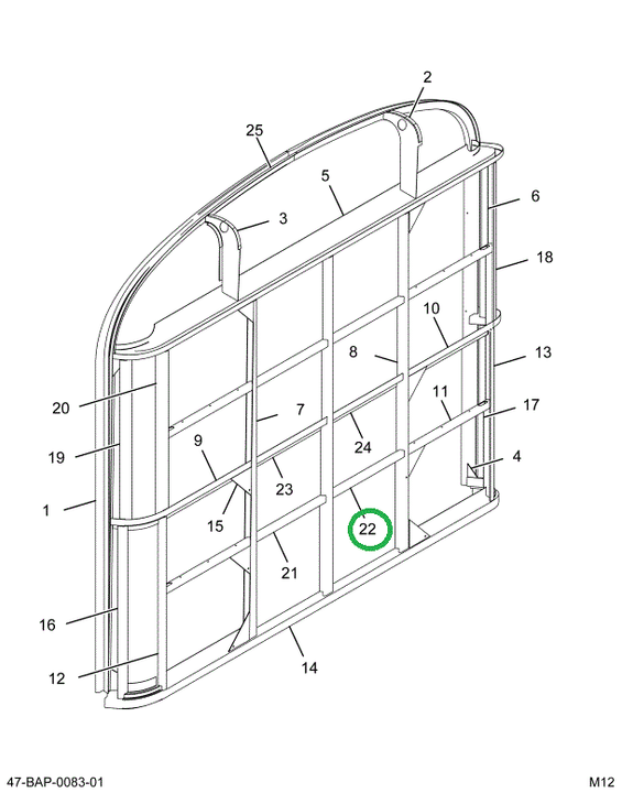 2214959C1 Channel, Closed Rear Fr