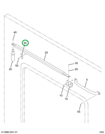 2215152C1 Bar Clamp Spacer Lift Door Han