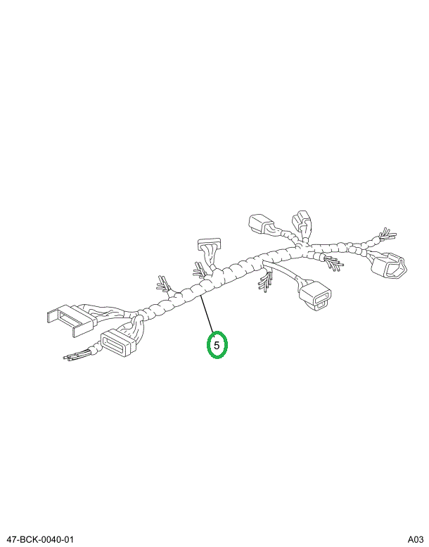 2215203C91 Wire, Heater Auxiliary