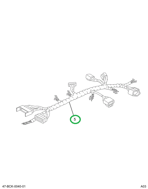 2215209C91 Wire, Heater Auxiliary