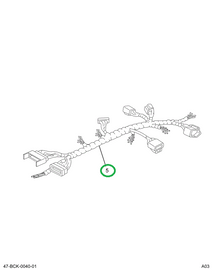 2215209C91 Wire, Heater Auxiliary