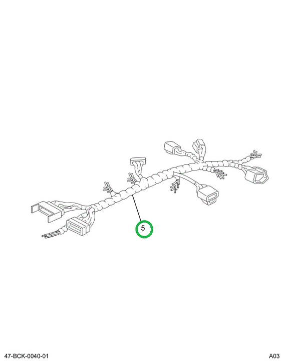 2215210C91 Wire, Heater Auxiliary