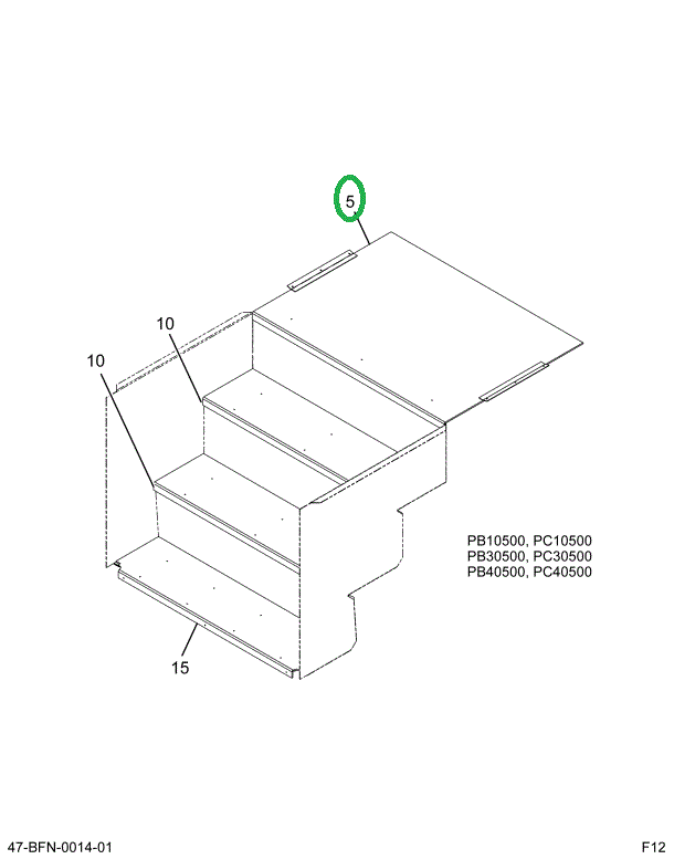 2215275C2 Plate, Wear Door