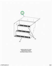 2215286C2 Plate, Wear Door Non- Metallic
