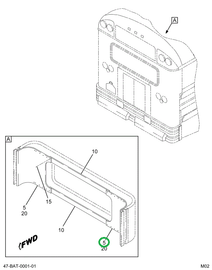 2215791C2 Panel, Window Inside
