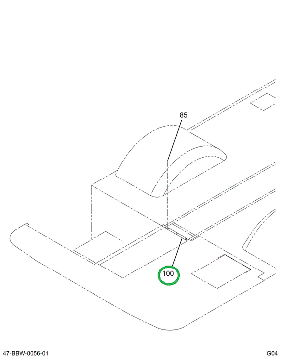 2215815C1 Panel, Aisle Transition