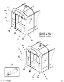 2215916C3 PANEL, REAR OUTER, BUS BODY ,