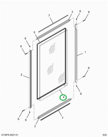 2216099C1 Glass, Window, Bus, Sash Drive
