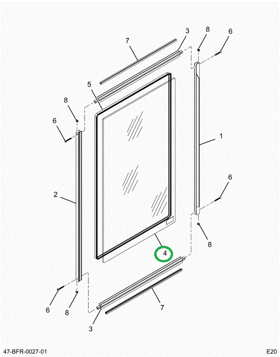 2216099C1 Glass, Window, Bus, Sash Drive
