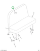 2216270C2 Foam, Seat Back, Bus, Left