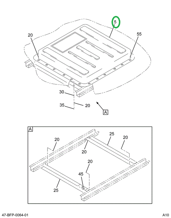 2216378C1 VENT   ROOF EMER EXIT LOW-PROF
