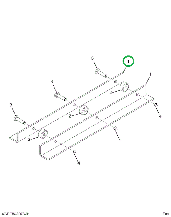 2216645C1 Angle, Bearing Mounting Batter