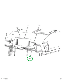 2217437C1 Cover, Blower Defog Driver Win
