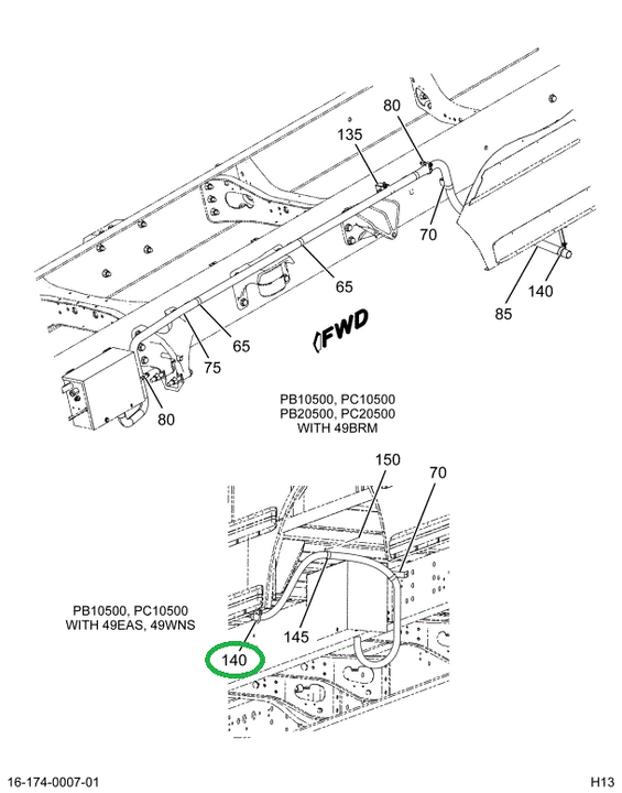 2217449C1 CLAMP,KIT   EXHAUST PROHEAT X4