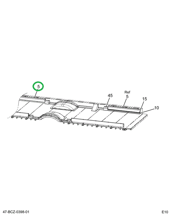 2217887C1 Heater, Aux, Convection 27 In.