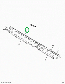 2217889C1 Heater, Aux, Convection 45 In.